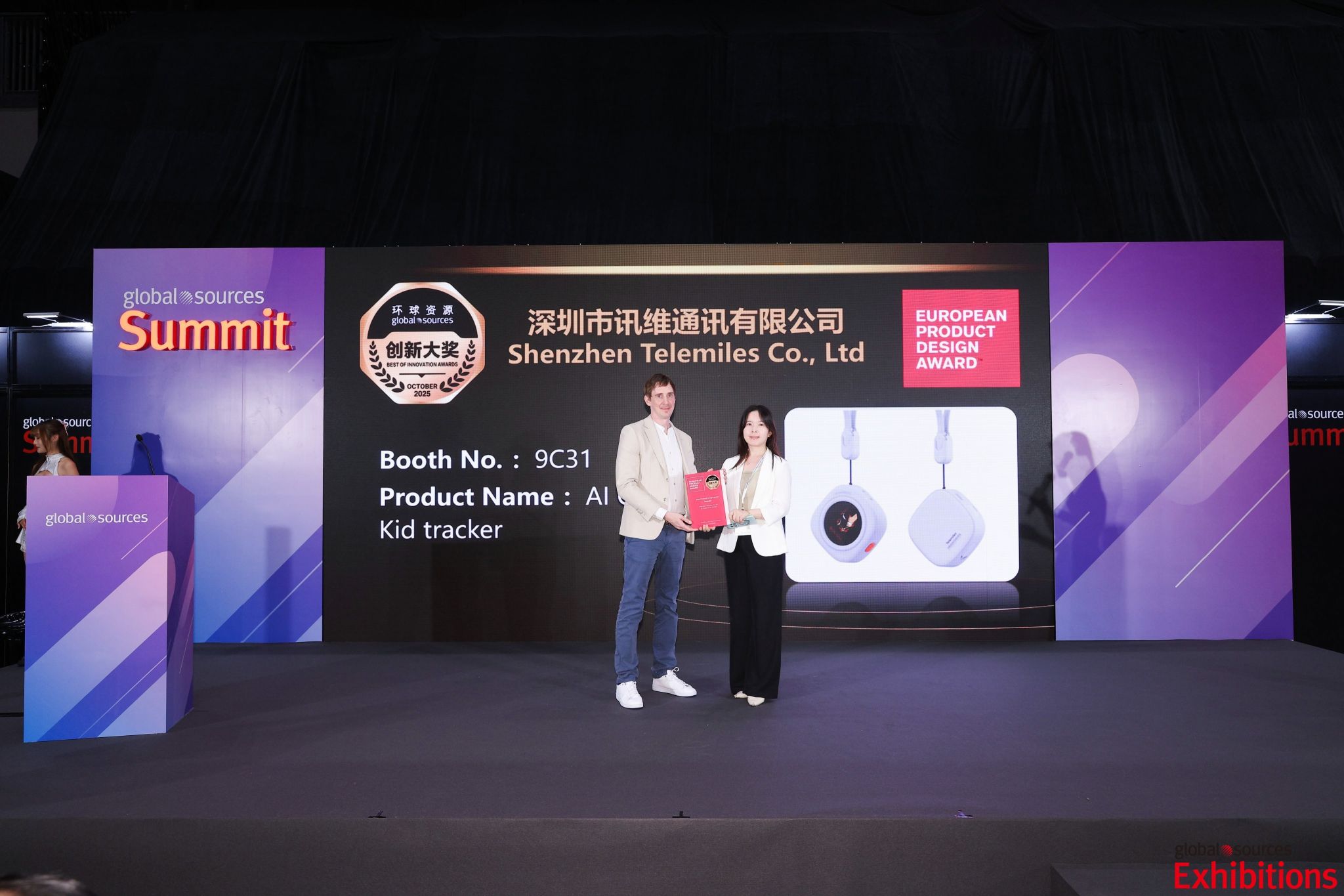 TeleMiles Wins Dual Awards at Global Sources Hong Kong 2025