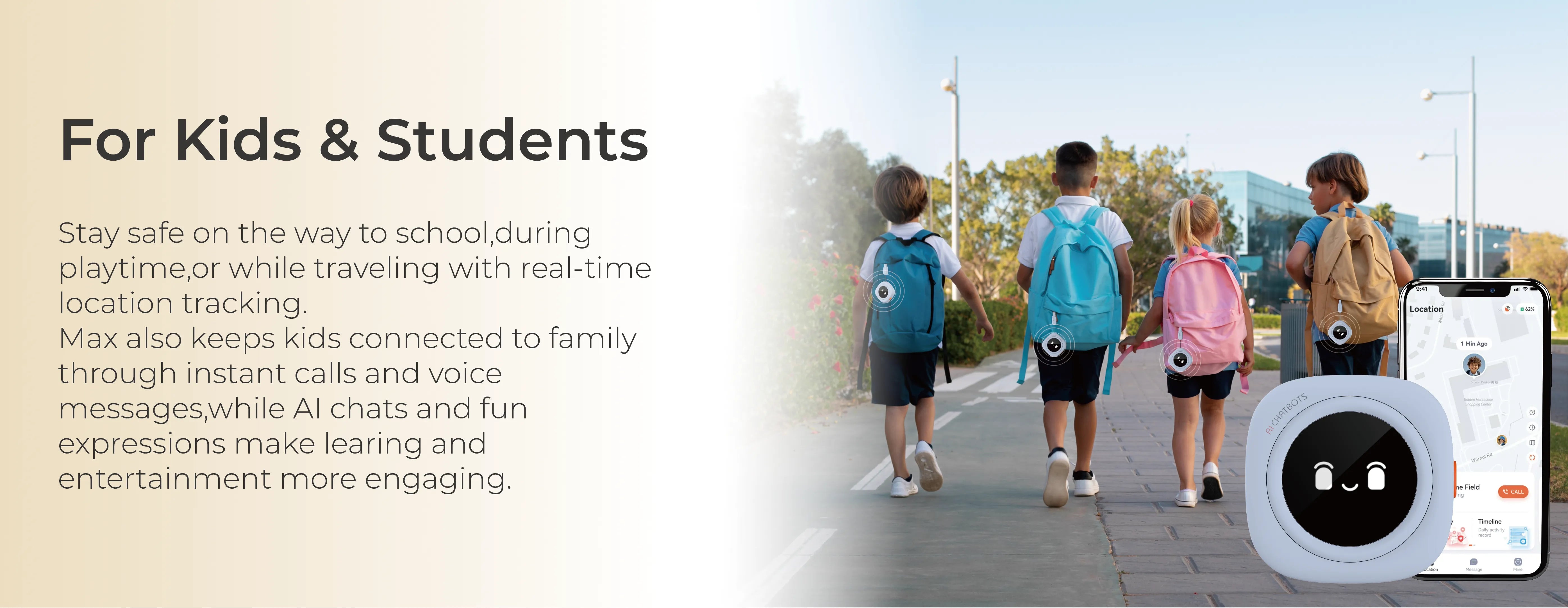 Students using AI Chatbot for study assistance and smart learning.