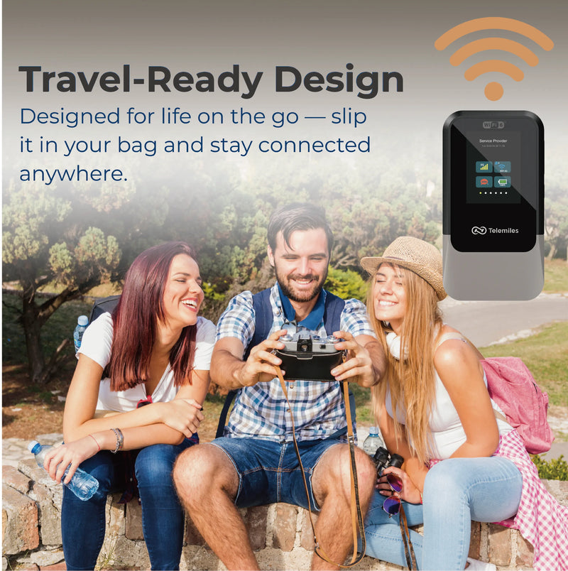 M52 5G MiFi for travel, work, and outdoor use