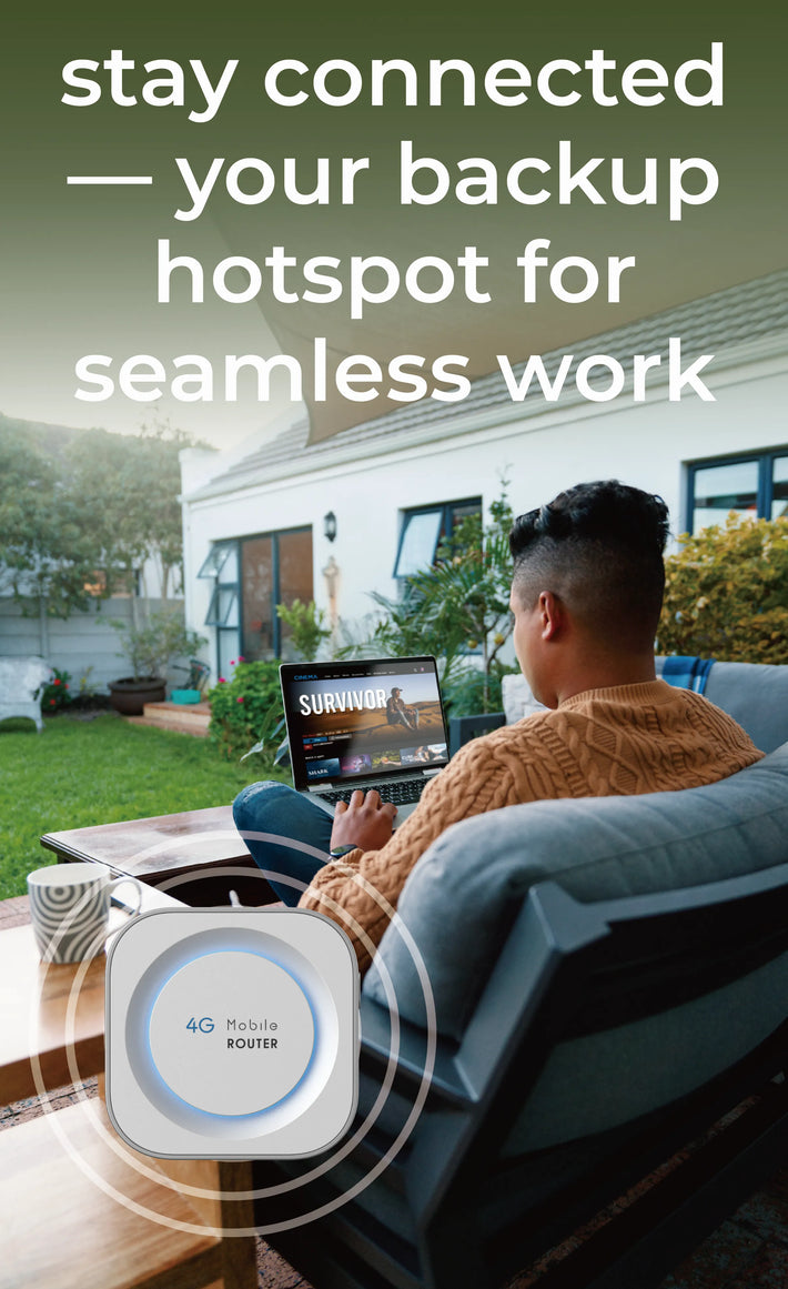 portable 4G Wingle Mini ONE connecting multiple devices during remote work and business meetings.