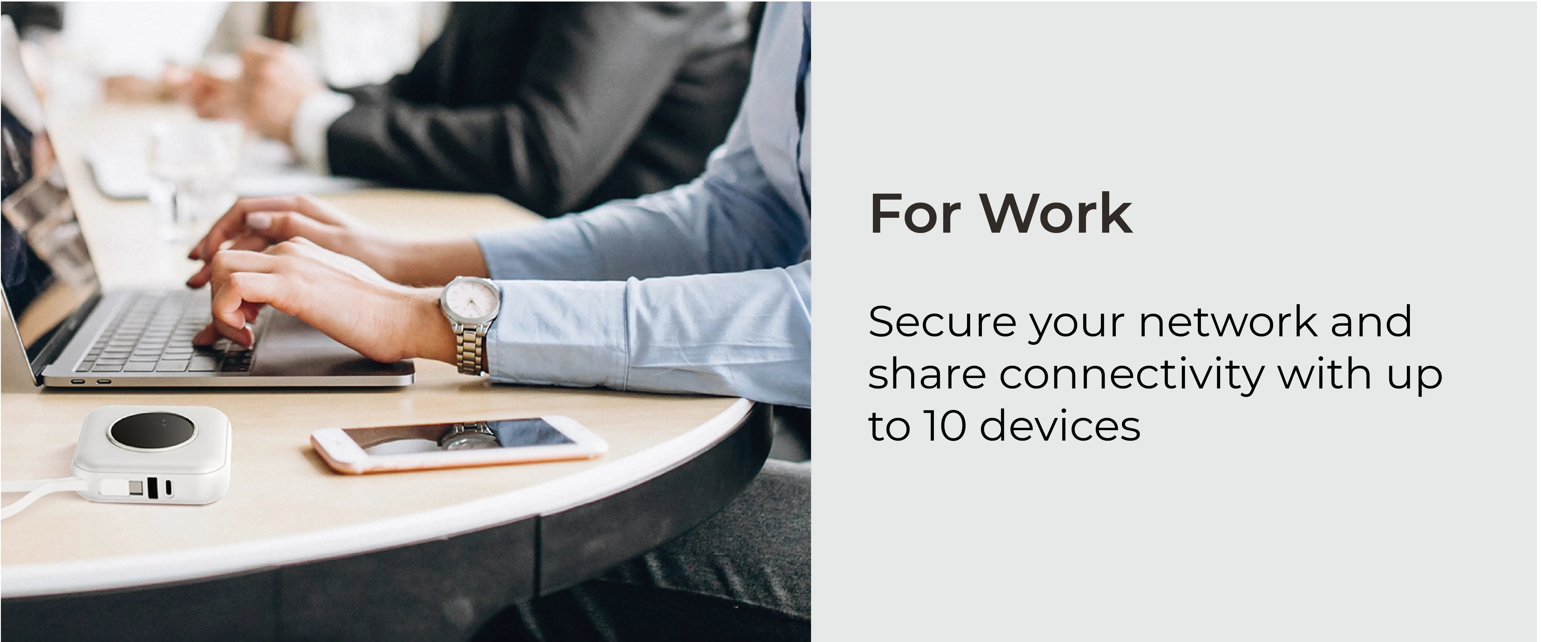 Stay connected with ONE Pocket WiFi during remote work, meetings, or study sessions.