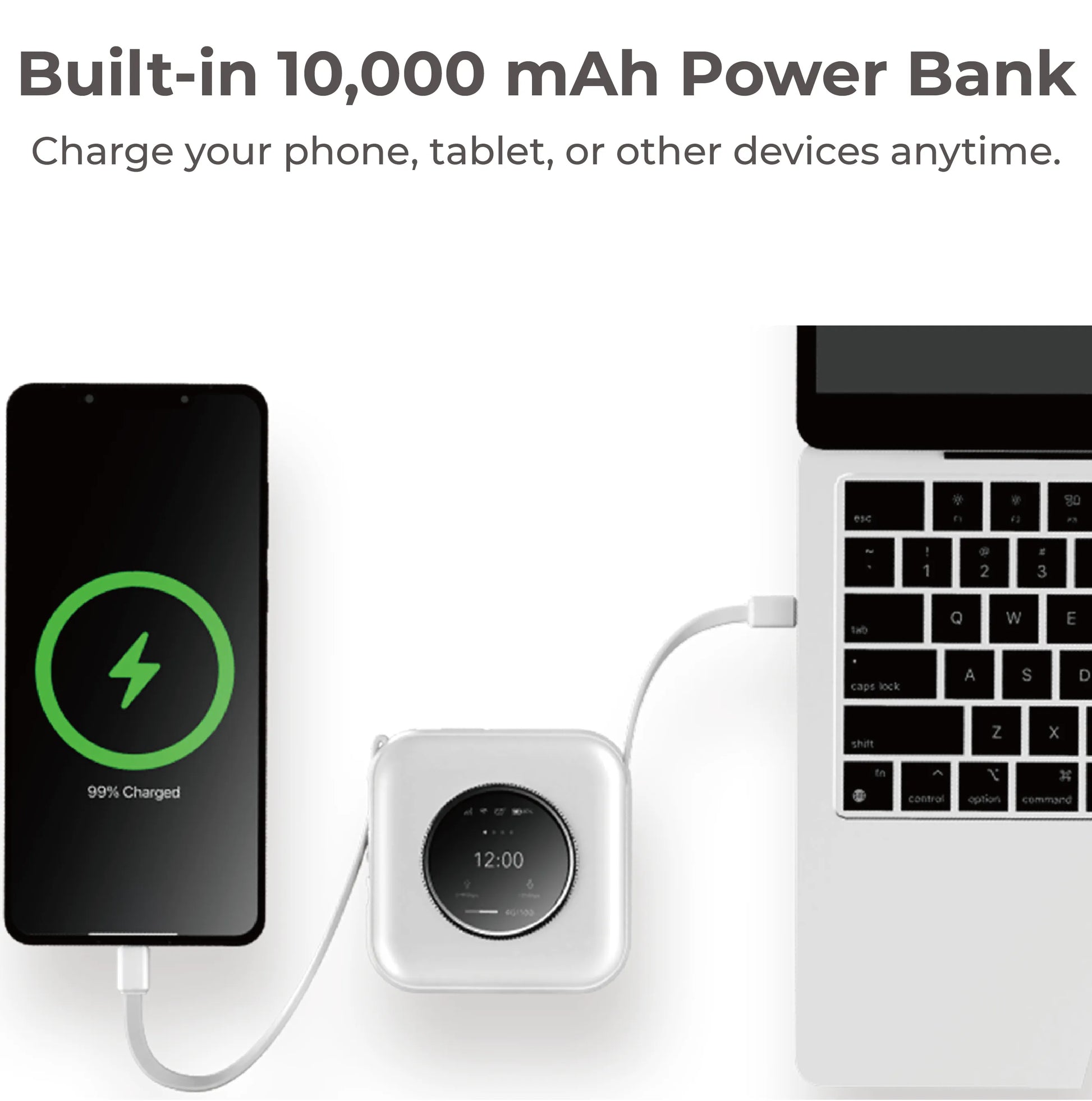 Lightweight ONE WiFi device with long-lasting battery for all-day performance