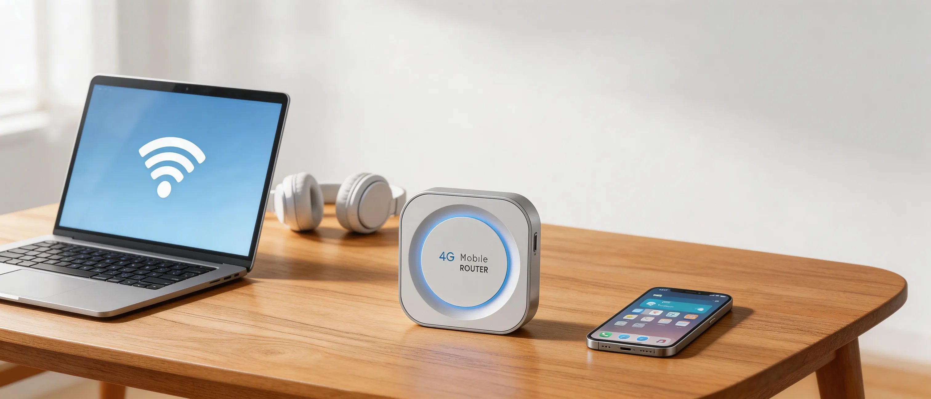 Telemiles Mini One powering a seamless connection between a smartphone and laptop for ultimate productivity.